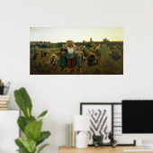 Anrufend in den Gleanern, 1859 Poster (Heimbüro)