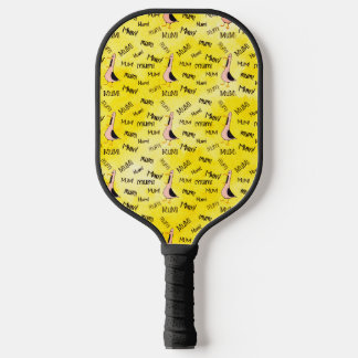 Anrufend Mum Pickleball Paddle Black Handle