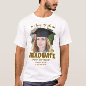 Anrufung der Graduate Custom Foto Family T-Shirt (Vorderseite)