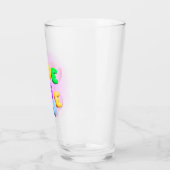 Anrufung der Liebe: 3D-Rainbow-Pint-Glas Glas (Links)