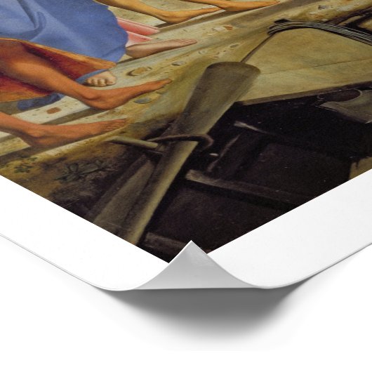 Anrufung der Seelen der Zebedee (Panel) Poster (Ecke)