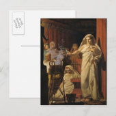 Anrufung des Neptun, 1866 Postkarte (Vorne/Hinten)