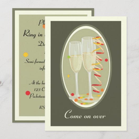 Anrufung Einladung (Vorne/Hinten)