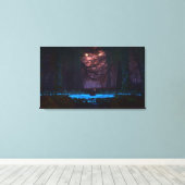 Anrufung gepackter Canvas Leinwanddruck (Insitu (Holzboden))