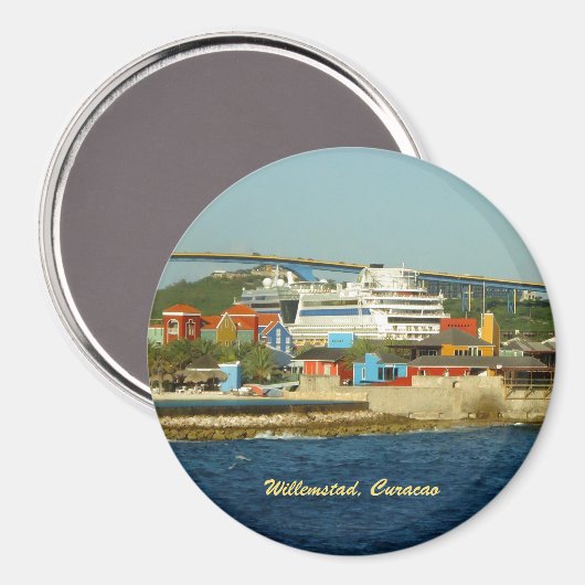 Anrufung in Curacao Magnet (Vorderseite/Rückseite)