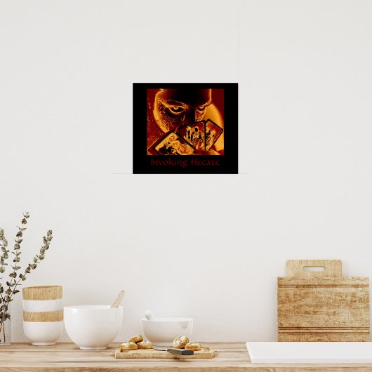 Anrufung von Hecate Poster Print (Küche)