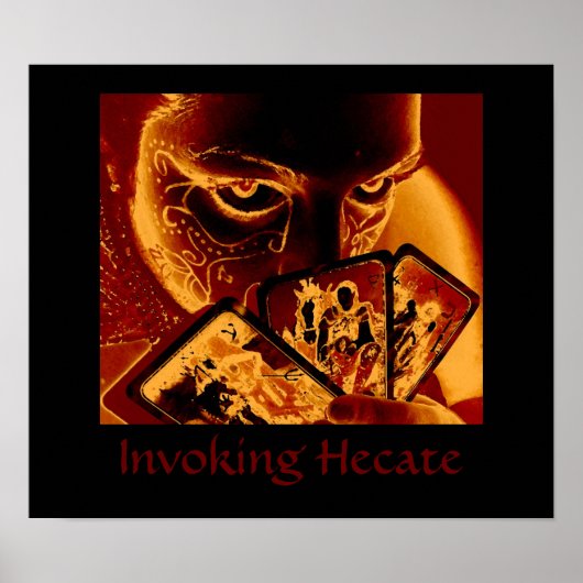 Anrufung von Hecate Poster Print (Vorne)