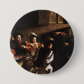 Anrufung von St. Matthew durch Caravaggio Button (Vorderseite)