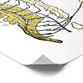 ANS-Poster für das autonome Nervensystem Poster (Ecke)