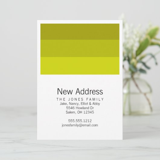 Ansage Ankündigung (Stehend Vorderseite)