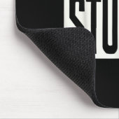 Ansager Student Shirt Funny Abschluss Ankündigung Mousepad (Ecke)