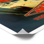 Ansaldo Vintage Cad Poster (Ecke)