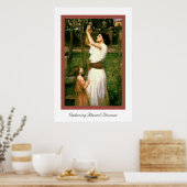 Ansammlung Almond-Blüten Poster (Küche)