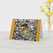 Ansammlung Angels Grußkarte Karte (Gelbe Blume)