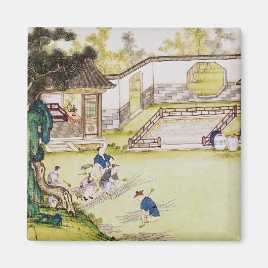 Ansammlung Bambus für Papier Magnet (Vorne)