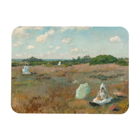 Ansammlung Blume Herbst 1894-1895 (Öl auf Leinwand Magnet (Horizontal)