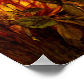 Ansammlung Blume Poster (Ecke)