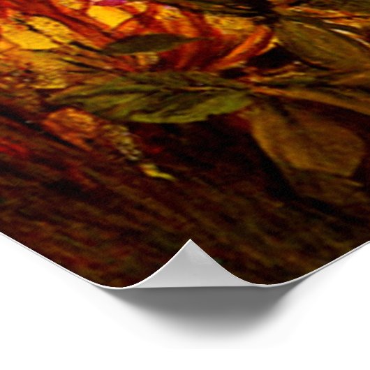 Ansammlung Blume Poster (Ecke)