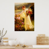 Ansammlung Blume Poster (Küche)