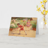 Ansammlung Blume | Victor Gabriel Gilbert Karte (Gelbe Blume)