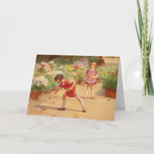 Ansammlung Blume | Victor Gabriel Gilbert Karte (Vorderseite)