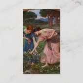 Ansammlung Blume Visitenkarte (Rückseite)