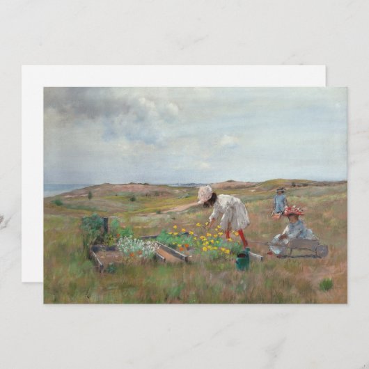 Ansammlung Blume | William Merritt Chase (Vorne/Hinten)