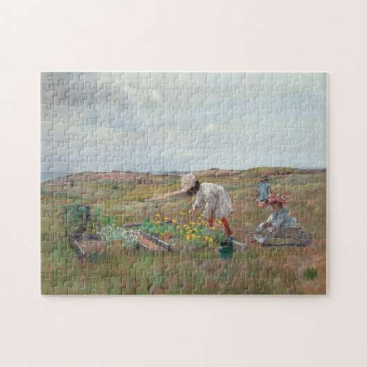 Ansammlung Blume | William Merritt Chase Puzzle (Horizontal)
