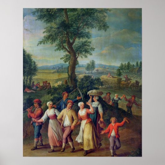 Ansammlung der Ernte Poster (Vorne)