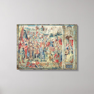 Ansammlung der Hintern, Tapisserie von David und Leinwanddruck
