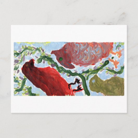 Ansammlung der Kardinäle (?) Postkarte (Vorderseite)