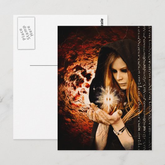 Ansammlung der Magie Postkarte (Vorne/Hinten)