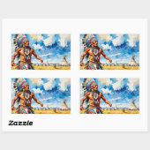 ANSAMMLUNG DER SPIELE 2 RECHTECKIGER AUFKLEBER (Blatt)