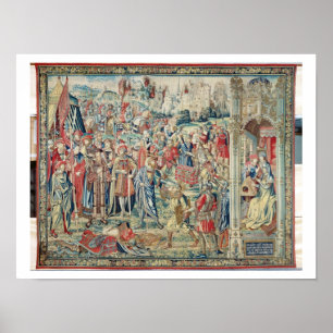 Ansammlung des Hinterns, Tapestry von David und Ba Poster