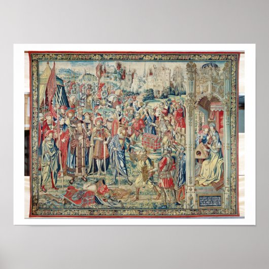 Ansammlung des Hinterns, Tapestry von David und Ba Poster (Vorne)