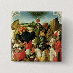 Ansammlung des Mannas Button
