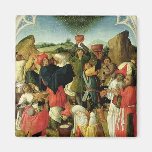 Ansammlung des Mannas Magnet