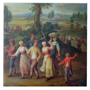 Ansammlung die Ernte Fliese