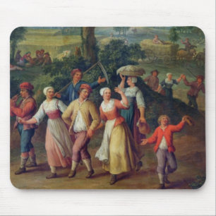 Ansammlung die Ernte Mousepad