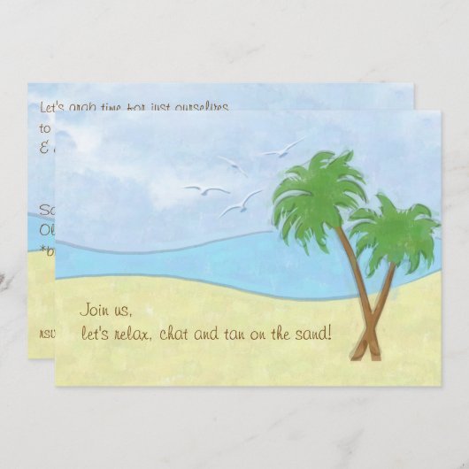 Ansammlung Einladung (Vorne/Hinten)