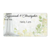 Ansammlung Floral Border Label (Vorne)