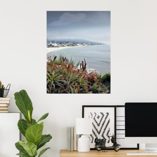 Ansammlung Küstensturm Poster (Heimbüro)