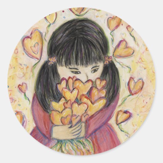 Ansammlung Liebe Herz Art Custom Aufkleber Decal (Vorderseite)