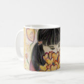 Ansammlung Liebe Herz Art Kaffeemübel Kaffeetasse (Vorderseite Links)