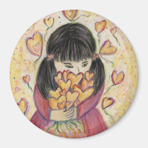 Ansammlung Liebe Herz Inspiration Kühlschrankmagne Magnet