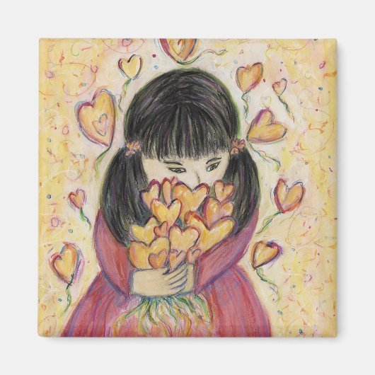 Ansammlung Liebe Herz Inspiration Kühlschrankmagne Magnet (Vorne)