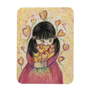 Ansammlung Liebe Herz Inspiration Kühlschrankmagne Magnet