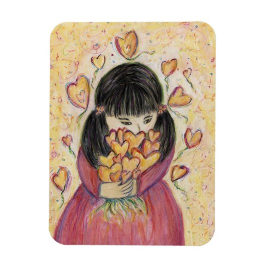 Ansammlung Liebe Herz Inspiration Kühlschrankmagne Magnet (Vertikal)