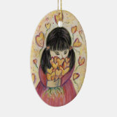 Ansammlung Liebe Herzlich Willkommen bei einem Ges Keramik Ornament (Rechts)