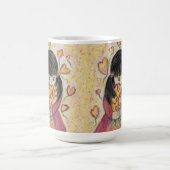 Ansammlung Liebe hört Art Coffee Cup Kaffeetasse (Mittel)